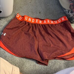 Under Armour Women's Red Shorts